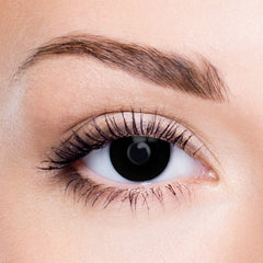 Blackout Halloween Contacts (Anime - Rock Lee)