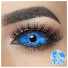 22mm Ice Age Blue Full Eye Sclera