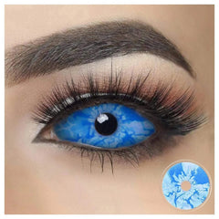 22mm Ice Age Blue Full Eye Sclera