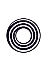 Black Spiral Halloween Contacts