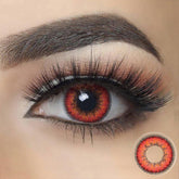 Envy Red Halloween Contacts