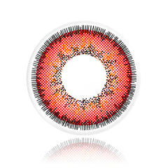 Envy Red Halloween Contacts