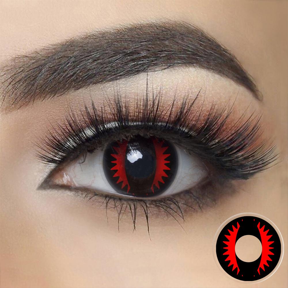 Fire Dragon Eye Halloween Contacts
