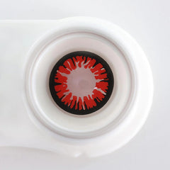 Glamor Red Halloween Contacts