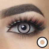 Glass White Halloween Contact Lenses