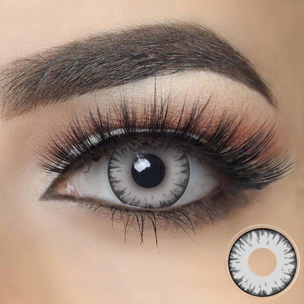 Gray Vampire Halloween Contacts