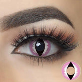 Pink Dragon Eye Halloween Contacts