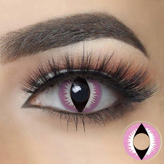Pink Dragon Eye Halloween Contacts