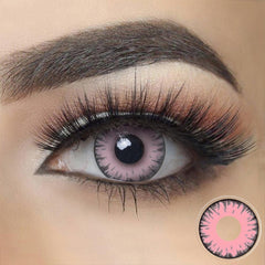 Pink Vampire Halloween Contacts