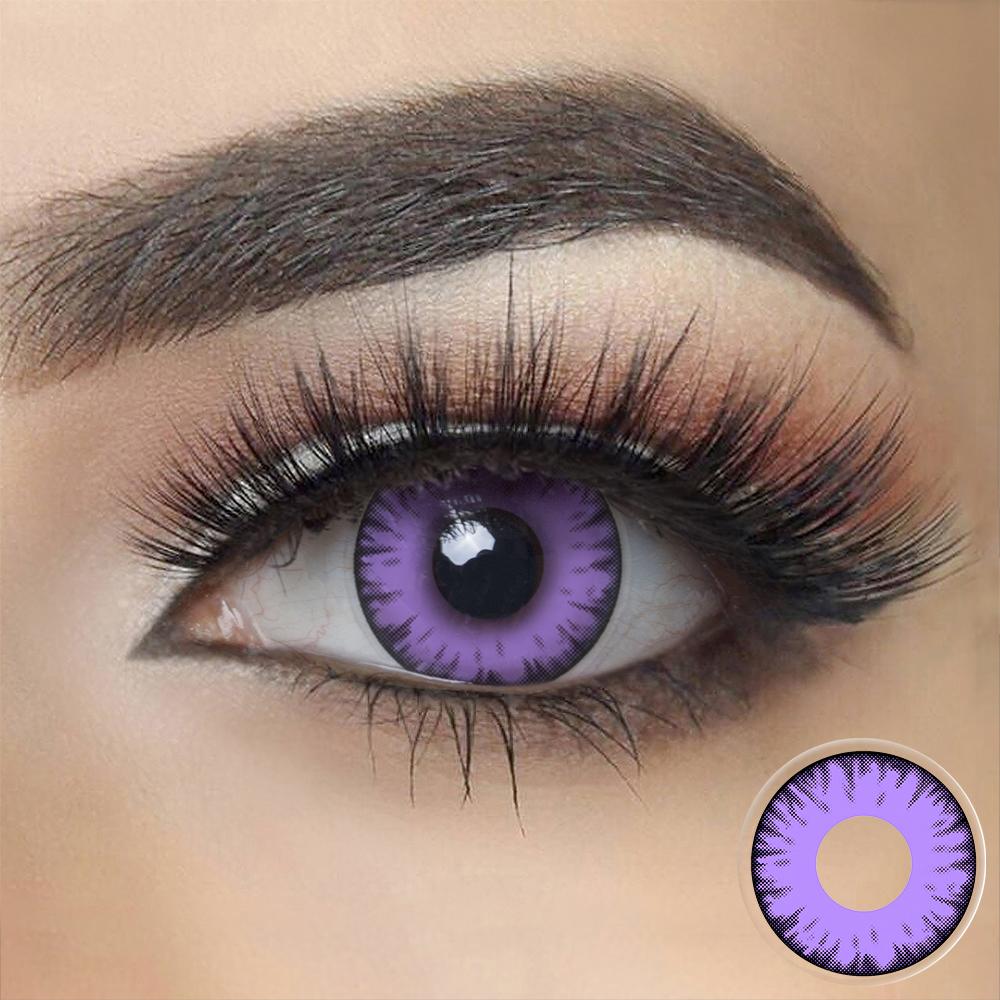 Purple Vampire Halloween Contacts