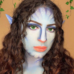 Green Out Halloween Contacts