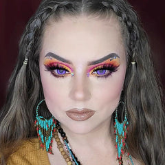 Purple Vampire Halloween Contacts