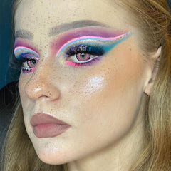 Pink Vampire Halloween Contacts