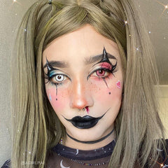 Pink Vampire Halloween Contacts