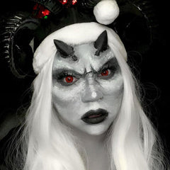 Red Crack Halloween Contacts