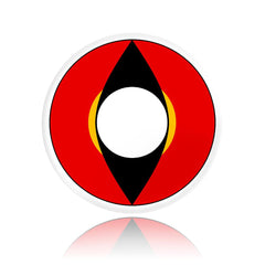 Red Dragon Eye Halloween Contacts