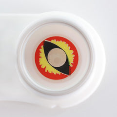 Red Lizard Halloween Contacts