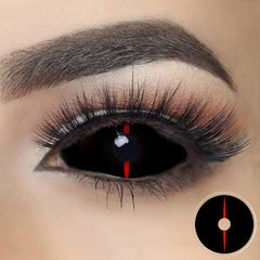 Redlash Black Full Eye 22mm Sclera