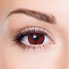 Naruto Sasuke Red Sharingan Cosplay Contacts
