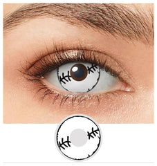 Stitched Mummy Halloween Cosplay Contacts