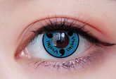 Three Magatama Sharingan Cosplay Contacts - (Blue Sasuke Sharingan)