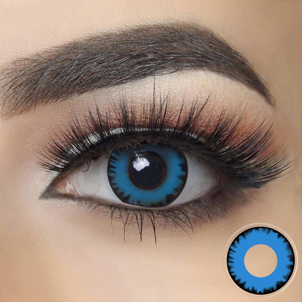 Twilight Blue Werewolf Halloween Contacts
