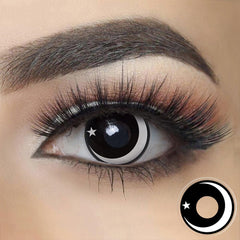 White Galaxy Halloween Contacts