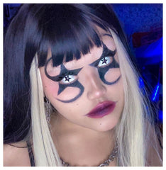 White Pentagram Contacts