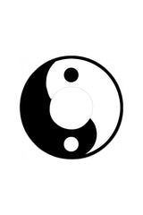 Yin Yang Halloween Contacts