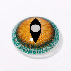 17mm Brown Lizard Mini Sclera Contacts