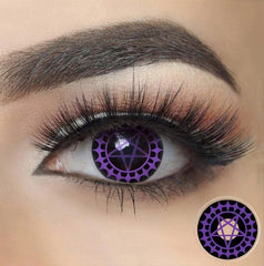 Purple Contract Halloween Cosplay Contacts