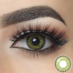 3 Tone Gemstone Green Contact Lenses
