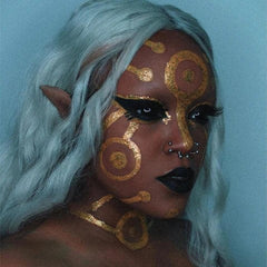 17mm Black Mini Sclera (With Pupil Cutout)