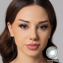 3 Tone Sterling Gray Colored Contacts