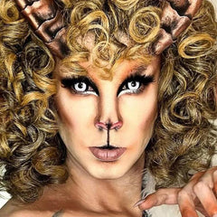 Black and White Full Eye 22mm Sclera