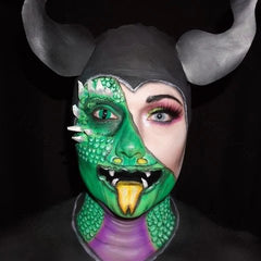 Green Cat Halloween Contacts