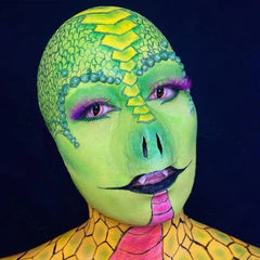 Pink Dragon Eye Halloween Contacts