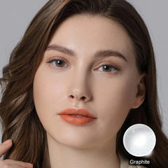 Hidrocor Graphite Colored Contacts