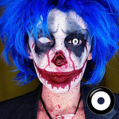 17mm Black and White Mini Sclera