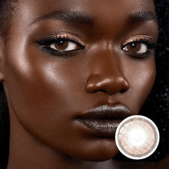 Hidrocharme Ocre Brown Coloured Contacts