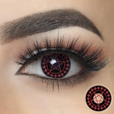 Black Contract Halloween contact lenses