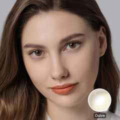 Hidrocor Ochre Brown Colored Contacts