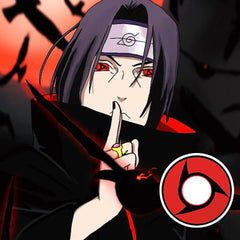 Naruto Itachi Sharingan Cosplay Contacts