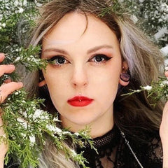 White Galaxy Halloween Contacts