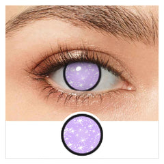 Kokomi Cosplay Violet Galaxy Contacts