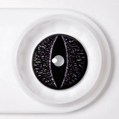 17mm Black Demon Mini Sclera Contacts