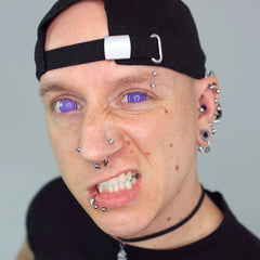 17mm Sharingan Rinnegan Purple Mini Sclera