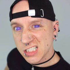 17mm Sharingan Rinnegan Purple Mini Sclera