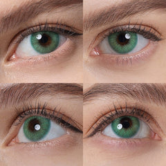 Hidrocor Emerald Green Colored Contacts