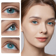 Fresh Go - Ocean Blue Coloured Contacts